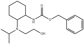 {2-[(2-Hydroxy-ethyl)-isopropyl-aMino]-cyclohexyl}-carbaMic acid benzyl ester Struktur