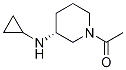 1-((R)-3-CyclopropylaMino-piperidin-1-yl)-ethanone,1354003-89-6,结构式