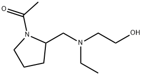 1-(2-{[Ethyl-(2-hydroxy-ethyl)-aMino]-Methyl}-pyrrolidin-1-yl)-ethanone Structure