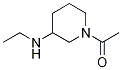 1-(3-EthylaMino-piperidin-1-yl)-ethanone 化学構造式