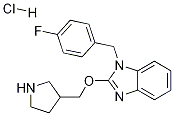 1-(4-Fluoro-benzyl)-2-(pyrrolidin-3-ylMethoxy)-1H-benzoiMidazole hydrochloride|1-(4-氟-苄基)-2-(吡咯烷-3-基甲氧基)-1H-苯并咪唑盐酸盐