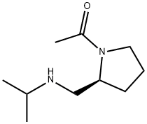1-[(S)-2-(IsopropylaMino-Methyl)-pyrrolidin-1-yl]-ethanone Structure