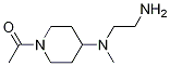 1-{4-[(2-AMino-ethyl)-Methyl-aMino]-piperidin-1-yl}-ethanone,1353974-60-3,结构式