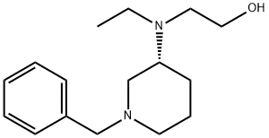 2-[((R)-1-Benzyl-piperidin-3-yl)-ethyl-aMino]-ethanol Structure