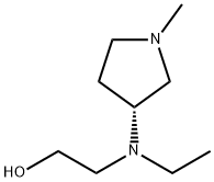 2-[Ethyl-((R)-1-Methyl-pyrrolidin-3-yl)-aMino]-ethanol Structure