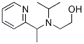 2-[Isopropyl-(1-pyridin-2-yl-ethyl)-aMino]-ethanol 化学構造式