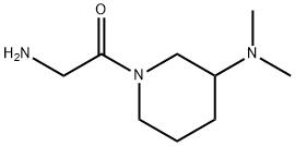 2-AMino-1-(3-diMethylaMino-piperidin-1-yl)-ethanone 结构式