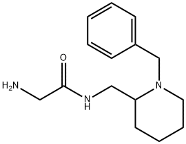 2-AMino-N-(1-benzyl-piperidin-2-ylMethyl)-acetaMide Structure