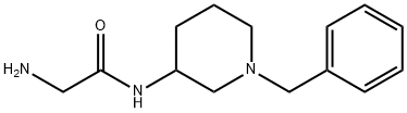 2-AMino-N-(1-benzyl-piperidin-3-yl)-acetaMide 化学構造式