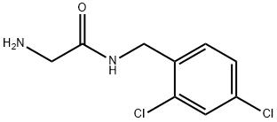 2-AMino-N-(2,4-dichloro-benzyl)-acetaMide Struktur