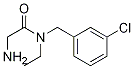 2-AMino-N-(3-chloro-benzyl)-N-ethyl-acetaMide 化学構造式