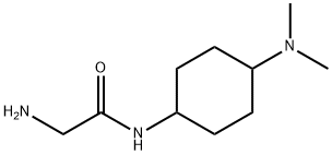 2-AMino-N-(4-diMethylaMino-cyclohexyl)-acetaMide,1353961-96-2,结构式