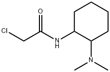 2-Chloro-N-(2-diMethylaMino-cyclohexyl)-acetaMide Structure