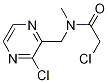 2-Chloro-N-(3-chloro-pyrazin-2-ylMethyl)-N-Methyl-acetaMide Struktur