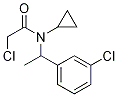 2-Chloro-N-[1-(3-chloro-phenyl)-ethyl]-N-cyclopropyl-acetaMide,1353986-02-3,结构式