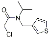 2-Chloro-N-isopropyl-N-thiophen-3-ylMethyl-acetaMide Struktur