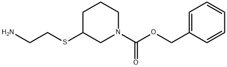 1353973-51-9 3-(2-AMino-ethylsulfanyl)-piperidine-1-carboxylic acid benzyl ester