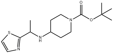 4-(1-Thiazol-2-yl-ethylaMino)-piperidine-1-carboxylic acid tert-butyl ester price.