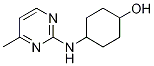 4-(4-Methyl-pyriMidin-2-ylaMino)-cyclohexanol 化学構造式