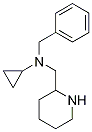 Benzyl-cyclopropyl-piperidin-2-ylMethyl-aMine Structure