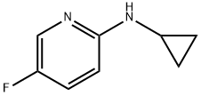 Cyclopropyl-(5-fluoro-pyridin-2-yl)-aMine 化学構造式