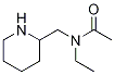 N-Ethyl-N-piperidin-2-ylMethyl-acetaMide