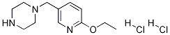 1-(6-Ethoxy-pyridin-3-ylmethyl)-piperazine dihydrochloride Structure