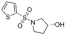 (R)-1-(Thiophene-2-sulfonyl)-pyrrolidin-3-ol Struktur