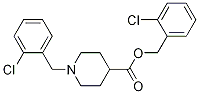 1-(2-Chloro-benzyl)-piperidine-4-carboxylic acid 2-chloro-benzyl ester Struktur