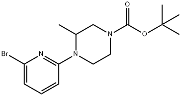 4-(6-브로모-피리딘-2-일)-3-메틸-피페라진-1-카르복실산tert-부틸에스테르