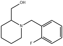 1-(2-氟-苄基)-哌啶-2-基]-甲醇, 415712-70-8, 结构式