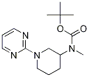 甲基-(1-嘧啶-2-基-哌啶-3-基)-氨基甲酸叔丁基酯 结构式