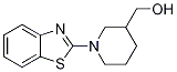 (1-Benzothiazol-2-yl-piperidin-3-yl)-methanol 化学構造式