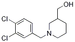 [1-(3,4-Dichloro-benzyl)-piperidin-3-yl]-methanol Structure