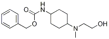 (1R,4R)-{4-[(2-Hydroxy-ethyl)-Methyl-aMino]-cyclohexyl}-carbaMic acid benzyl ester Struktur