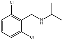 (2,6-Dichloro-benzyl)-isopropyl-aMine, 940195-21-1, 结构式