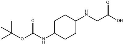 (4-tert-ButoxycarbonylaMino-cyclohexylaMino)-acetic acid|