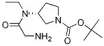 (R)-3-[(2-AMino-acetyl)-ethyl-aMino]-pyrrolidine-1-carboxylic acid tert-butyl ester,1353998-20-5,结构式