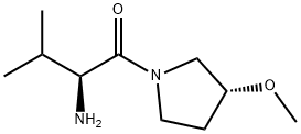 (S)-2-AMino-1-((R)-3-Methoxy-pyrrolidin-1-yl)-3-Methyl-butan-1-one Structure