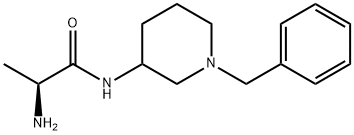 (S)-2-AMino-N-(1-benzyl-piperidin-3-yl)-propionaMide,1354033-18-3,结构式