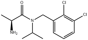 (S)-2-AMino-N-(2,3-dichloro-benzyl)-N-isopropyl-propionaMide Structure