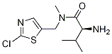 (S)-2-AMino-N-(2-chloro-thiazol-5-ylMethyl)-3,N-diMethyl-butyraMide Structure