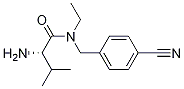 (S)-2-AMino-N-(4-cyano-benzyl)-N-ethyl-3-Methyl-butyraMide Structure