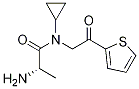 (S)-2-AMino-N-cyclopropyl-N-(2-oxo-2-thiophen-2-yl-ethyl)-propionaMide Structure