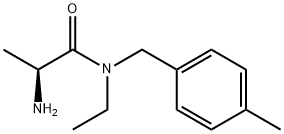 (S)-2-AMino-N-ethyl-N-(4-Methyl-benzyl)-propionaMide Structure