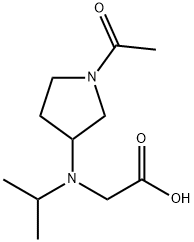 [(1-Acetyl-pyrrolidin-3-yl)-isopropyl-aMino]-acetic acid