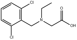 [(2,6-Dichloro-benzyl)-ethyl-aMino]-acetic acid Structure