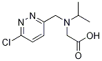 [(6-Chloro-pyridazin-3-ylMethyl)-isopropyl-aMino]-acetic acid Structure