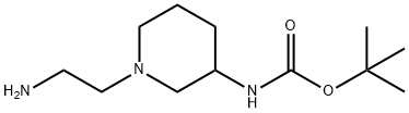 [1-(2-AMino-ethyl)-piperidin-3-yl]-carbaMic acid tert-butyl ester|1-(2-氨基乙基)-N-BOC-哌啶-3-胺