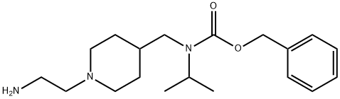 [1-(2-AMino-ethyl)-piperidin-4-ylMethyl]-isopropyl-carbaMic acid benzyl ester Structure